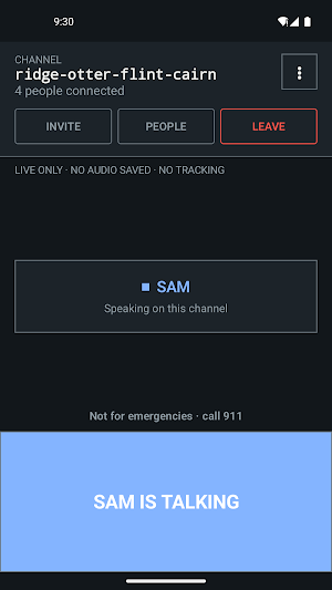 CRAGGEN: Walkie Talkie PTT Screenshot 1