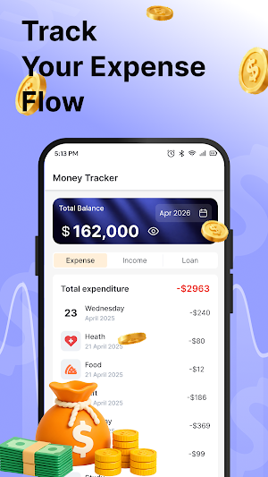 Money Tracker: Budget App Screenshot 1