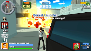 Stickman Superhero 2 Screenshot 0