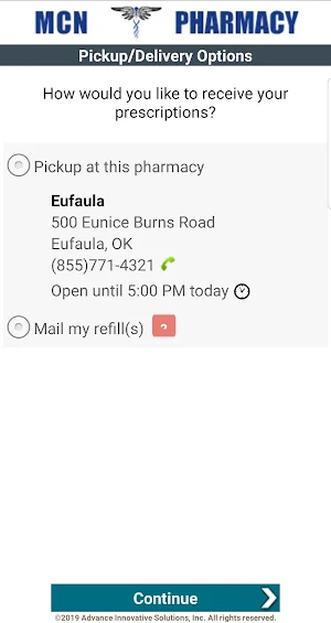Muscogee Creek Nation Pharmacy Screenshot 2
