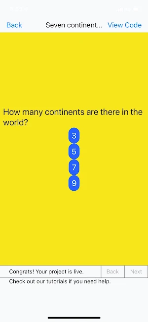 Seven Continent Quiz Screenshot 2