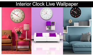 Interior Clock Live Wallpaper Screenshot 0