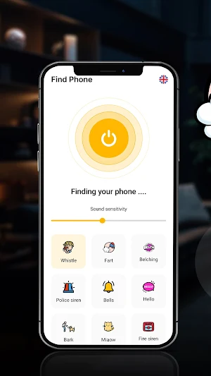 Find My Phone: Clap - Whistle Screenshot 1