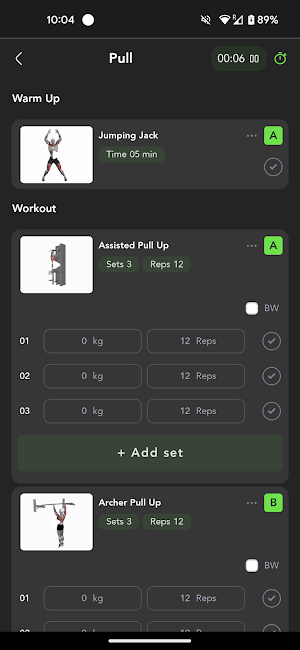 Team Rishi Fitness Screenshot 1