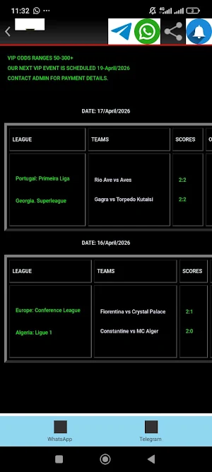 Multi Correct Score Screenshot 1