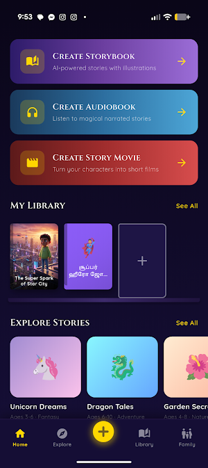 tale buddy - story telling Screenshot 1