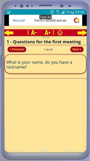 Starter Questions to Maintain a Conversation Screenshot 2