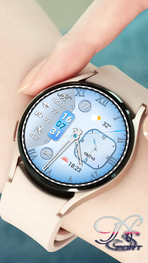 [N-SPORT299] Coral Watch Face Screenshot 0