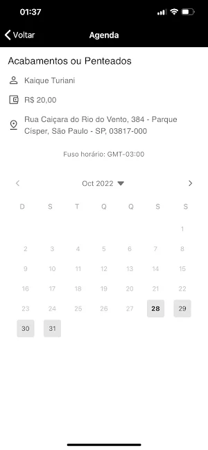 Barbearia Kaique Turiani Screenshot 3