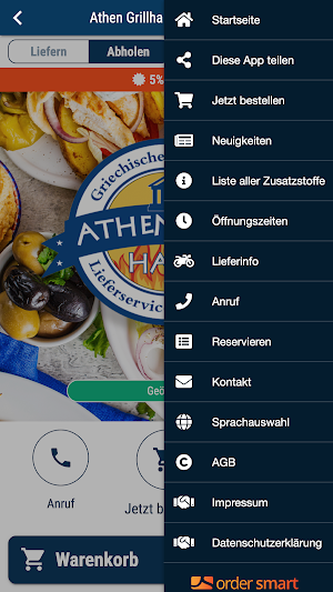 Athen Grillhaus Weißenfels Screenshot 2