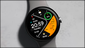 Digital Fnx361 Watch Face Screenshot 0