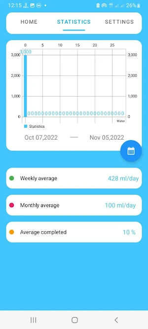 Water Tracker Screenshot 2