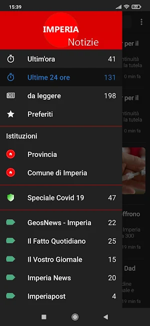 Imperia notizie Screenshot 0