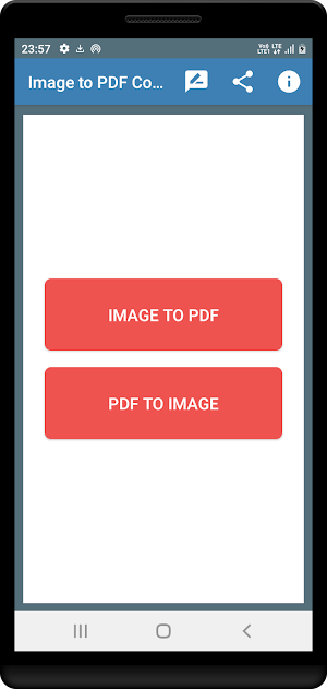 Image to PDF Conversion Screenshot 0