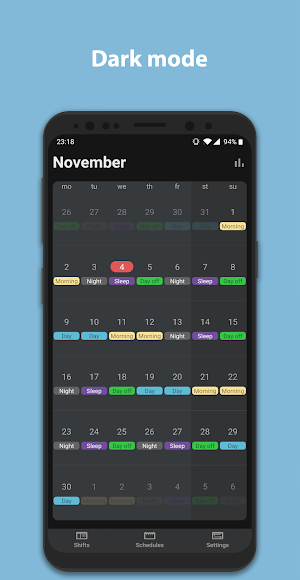 Simple Shift - work schedule Screenshot 3