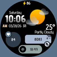 Digital watch face D31