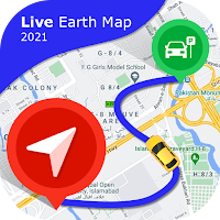 Live Earth Map & Navigation - Car Parking App 2021