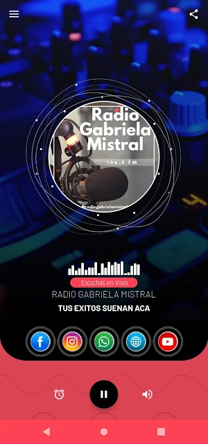 Radio Gabriela Mistral Screenshot 1