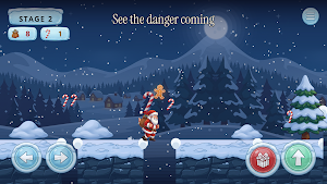 Gift Run: Santa Platformer Screenshot 1