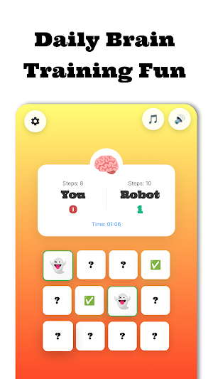 Emoji Tile Match Memory Game Screenshot 3