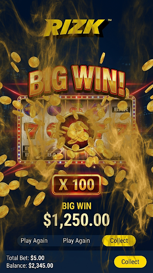 Rizk Casino Screenshot 2