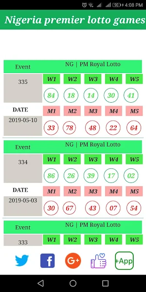 Nigeria Premier Lotto Games Screenshot 2