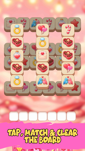 Valentine Tile Match Screenshot 2