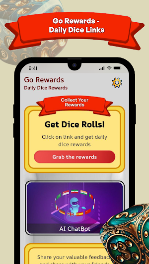 Go Rewards Dice Links 2024 Screenshot 0