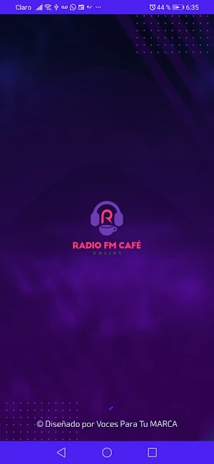 Radio Fm Cafe Screenshot 0