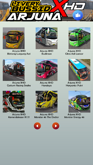 Livery Bussid Arjuna XHD v3.7 Screenshot 1