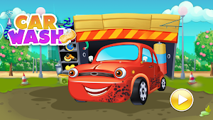Kids Fun Car Wash: Car Games Screenshot 0