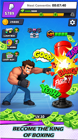 Boxing Money Smash: Earn Cash Screenshot 2