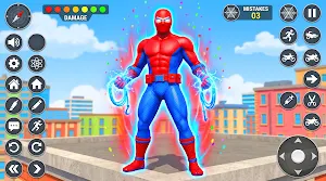 Nexplay Spider Rope Hero Game Screenshot 2