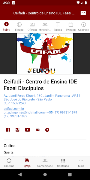 Centro de Ensino IDE Fazei Discípulos Screenshot 2