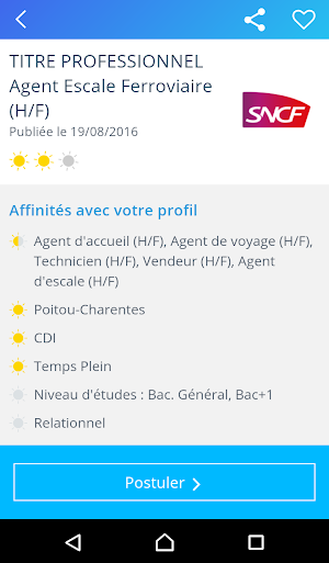Meteojob Emploi Screenshot 3