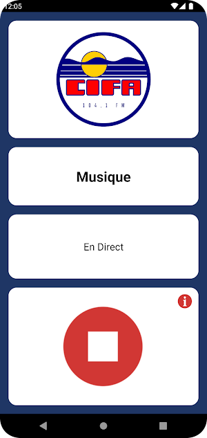 CIFA FM Screenshot 1