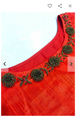 Embroidery Neck Designs for Ladies Screenshot 1