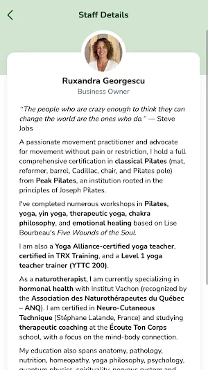 In VIVO Pilates Screenshot 3