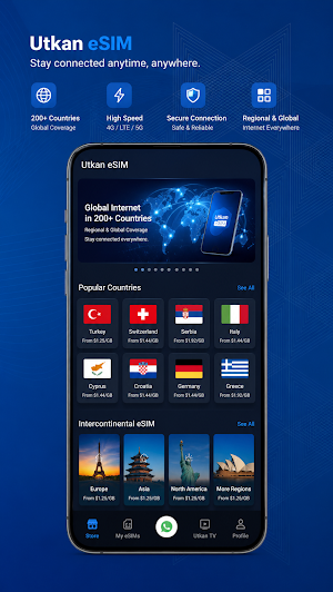 Utkan eSIM Screenshot 1