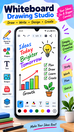 Whiteboard Drawing Studio Screenshot 0