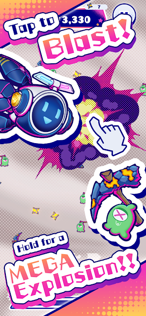 Explosion! ROBOBOM Screenshot 1