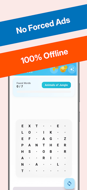 Word Search Puzzle Offline Screenshot 1
