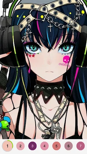Fantasy Color-Paint By Numer Screenshot 2
