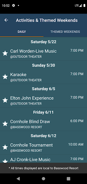 Basswood Resort Screenshot 1