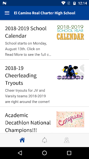El Camino Real Charter High School Screenshot 0
