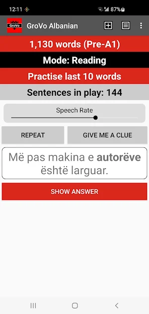 GroVo Albanian Screenshot 0