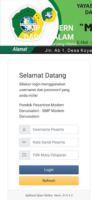 SMP MODERN DARUSSALAM Screenshot 0