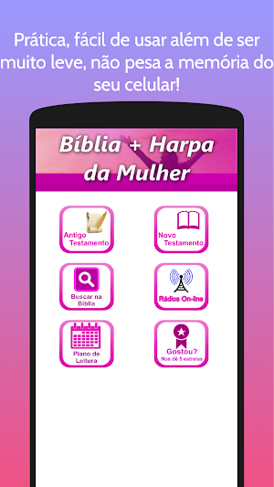 Bíblia Sagrada e Harpa para Mulher Offline Screenshot 2