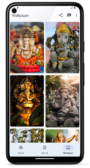 Lord Ganesha Sound & Wallpaper Screenshot 3