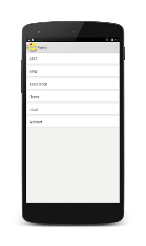 myBills with sync Screenshot 2